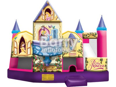 Best Price Children 5 in 1 Princess Castle Slide Bounce House BY-IC-004